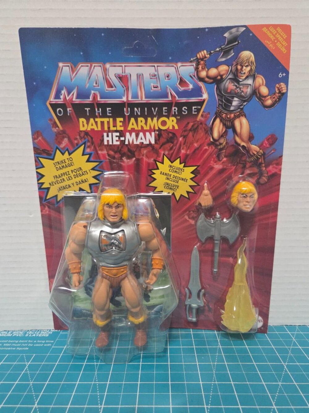 Battle Armor He-Man Deluxe MOTU Masters of the Universe Origins Figure